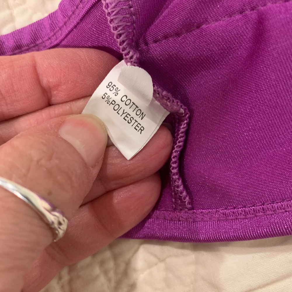 Purple Ruffled Bikini Set - Picture 4 of 4